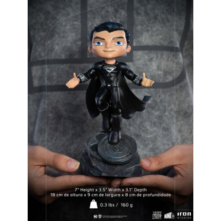 Iron Studios - Justice League Deluxe Superman Black - Mini Co.