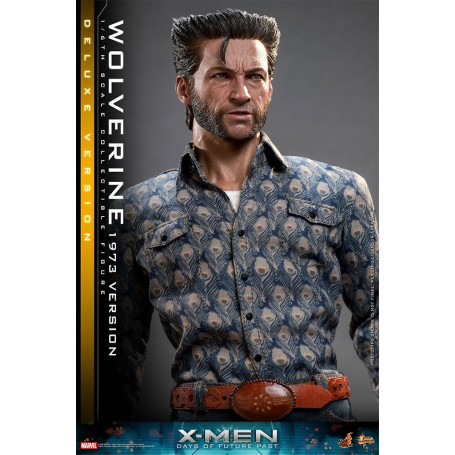 Hot Toys - Wolverine (1973 Version) Deluxe Version - X-Men Days of Future Past Movie Masterpiece Figure 1/6