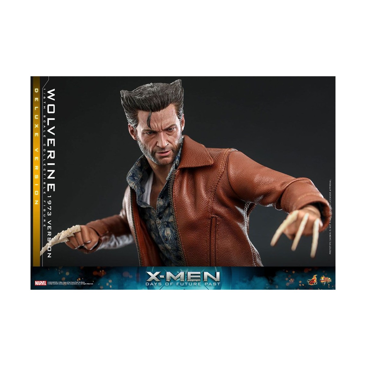 Hot Toys - Wolverine (1973 Version) Deluxe Version - X-Men Days of Future Past Movie Masterpiece Figure 1/6