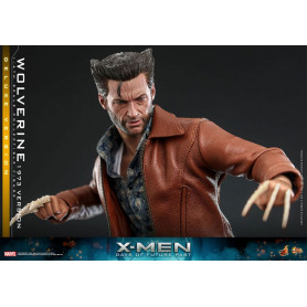 Hot Toys - Wolverine (1973 Version) Deluxe Version - X-Men Days of Future Past Movie Masterpiece Figure 1/6