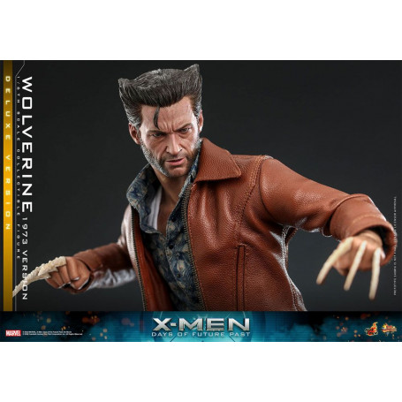 Hot Toys - Wolverine (1973 Version) Deluxe Version - X-Men Days of Future Past Movie Masterpiece Figure 1/6