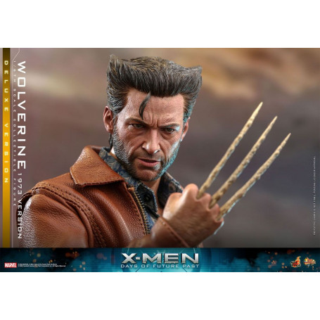 Hot Toys - Wolverine (1973 Version) Deluxe Version - X-Men Days of Future Past Movie Masterpiece Figure 1/6