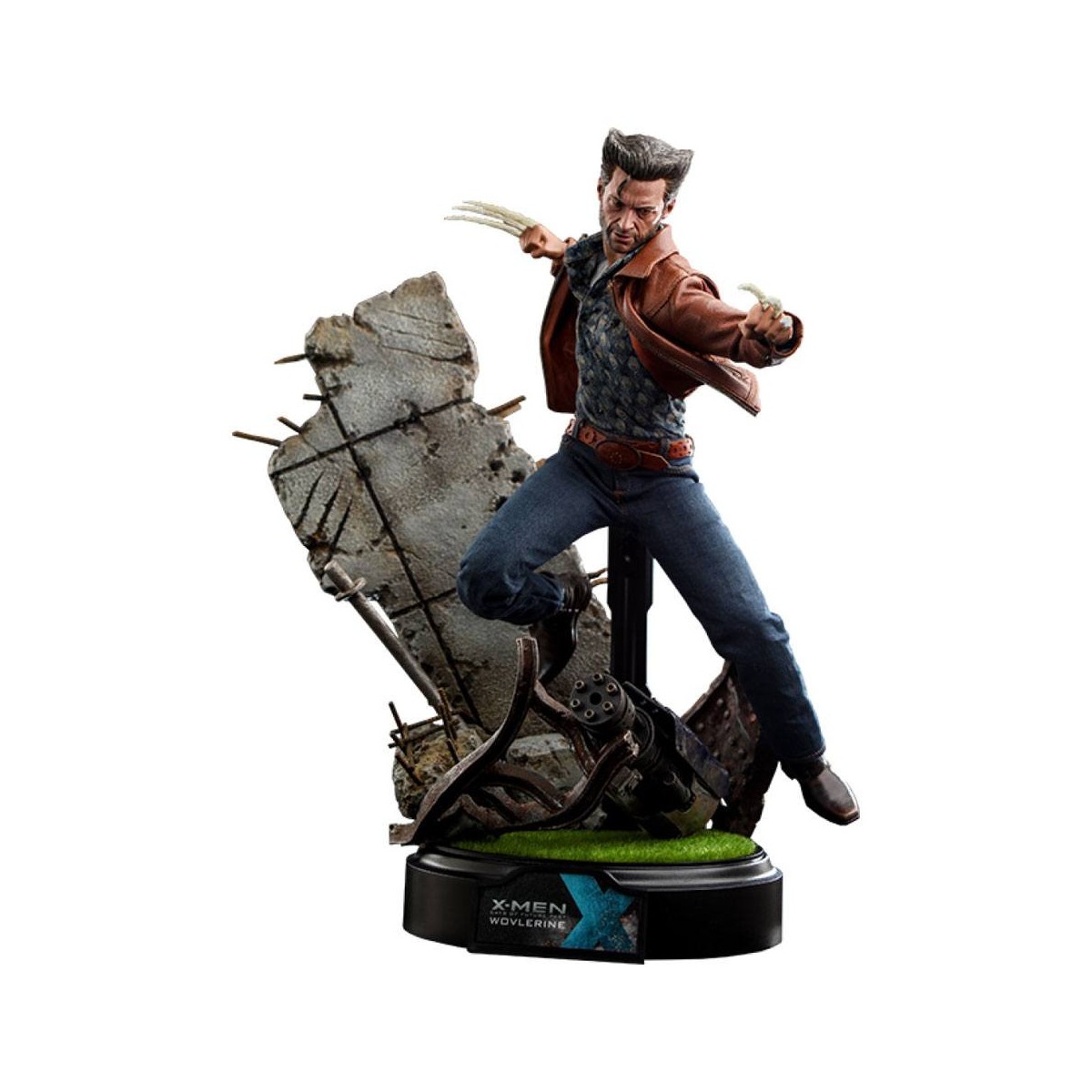 Hot Toys - Wolverine (1973 Version) Deluxe Version - X-Men Days of Future Past Movie Masterpiece Figure 1/6
