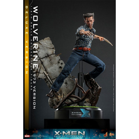 Hot Toys - Wolverine (1973 Version) Deluxe Version - X-Men Days of Future Past Movie Masterpiece Figure 1/6