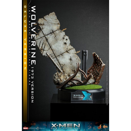 Hot Toys - Wolverine (1973 Version) Deluxe Version - X-Men Days of Future Past Movie Masterpiece Figure 1/6
