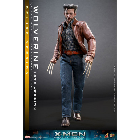 Hot Toys - Wolverine (1973 Version) Deluxe Version - X-Men Days of Future Past Movie Masterpiece Figure 1/6