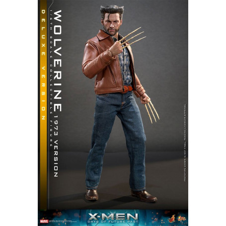 Hot Toys - Wolverine (1973 Version) Deluxe Version - X-Men Days of Future Past Movie Masterpiece Figure 1/6