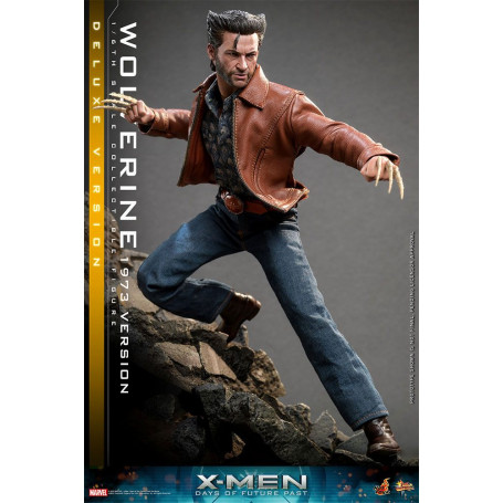 Hot Toys - Wolverine (1973 Version) Deluxe Version - X-Men Days of Future Past Movie Masterpiece Figure 1/6