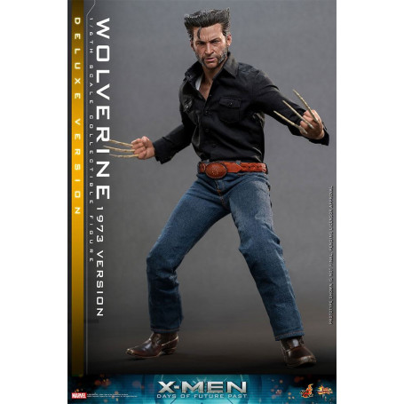 Hot Toys - Wolverine (1973 Version) Deluxe Version - X-Men Days of Future Past Movie Masterpiece Figure 1/6
