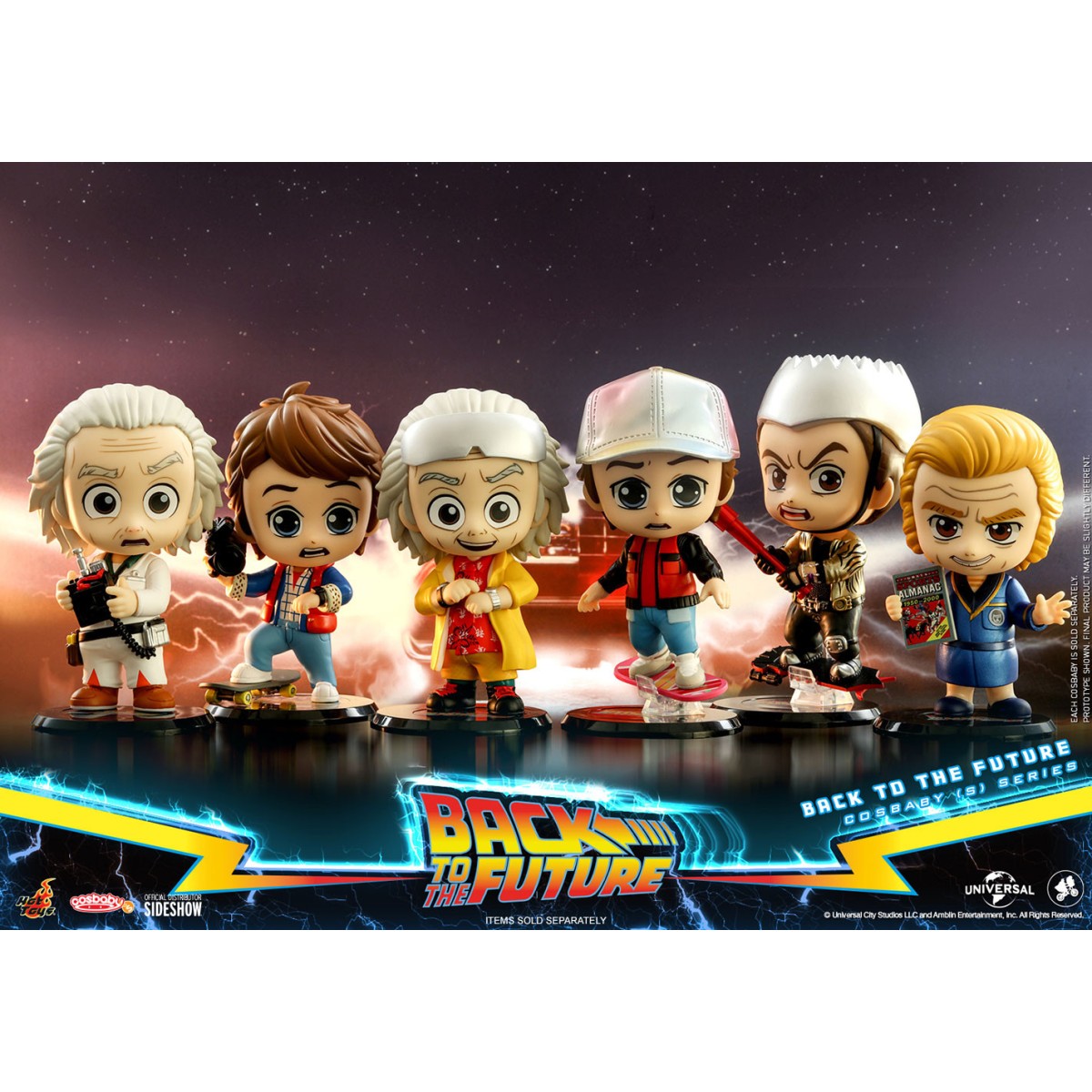 Hot Toys - Biff Tannen - Cosbaby BTTF II - Back to the Future II