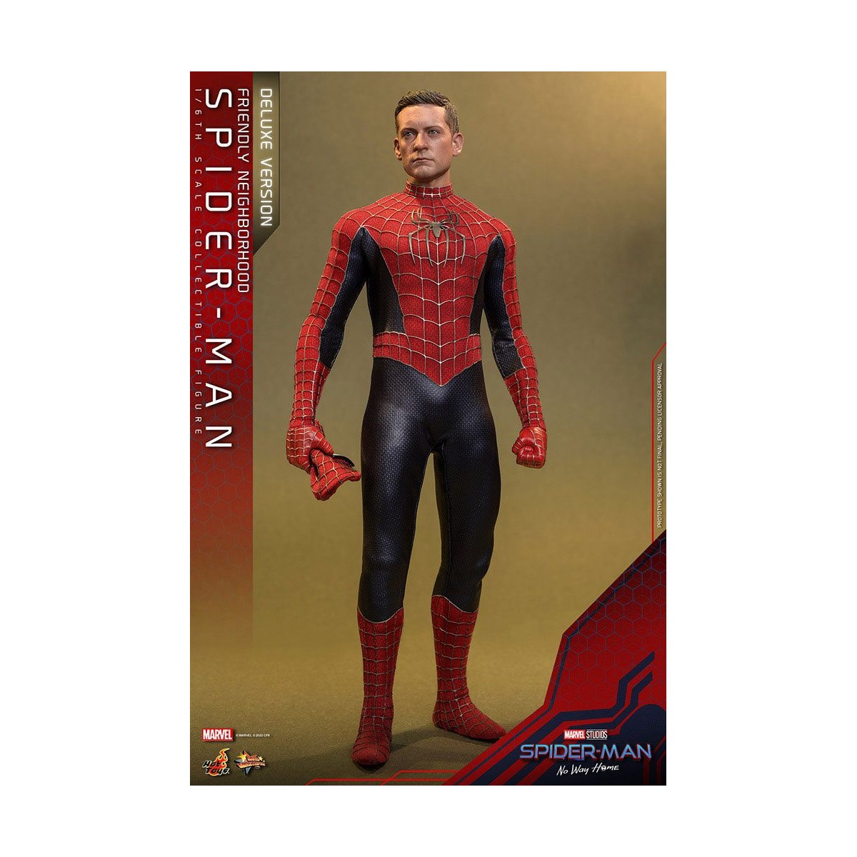 Hot Toys - Friendly Neighborhood Spider-Man (Deluxe Version) - Marvel's Spider-Man: No Way Home Movie Masterpiece Figure 1/6