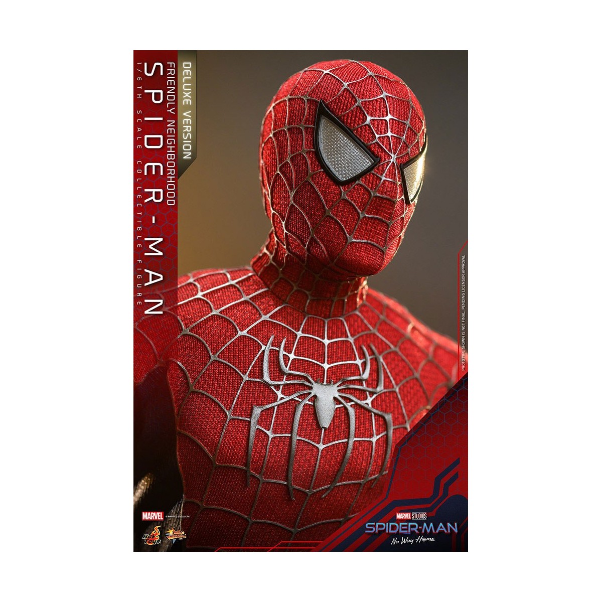 Hot Toys - Friendly Neighborhood Spider-Man - Marvel's Spider-Man: No Way Home Movie Masterpiece Figure 1/6