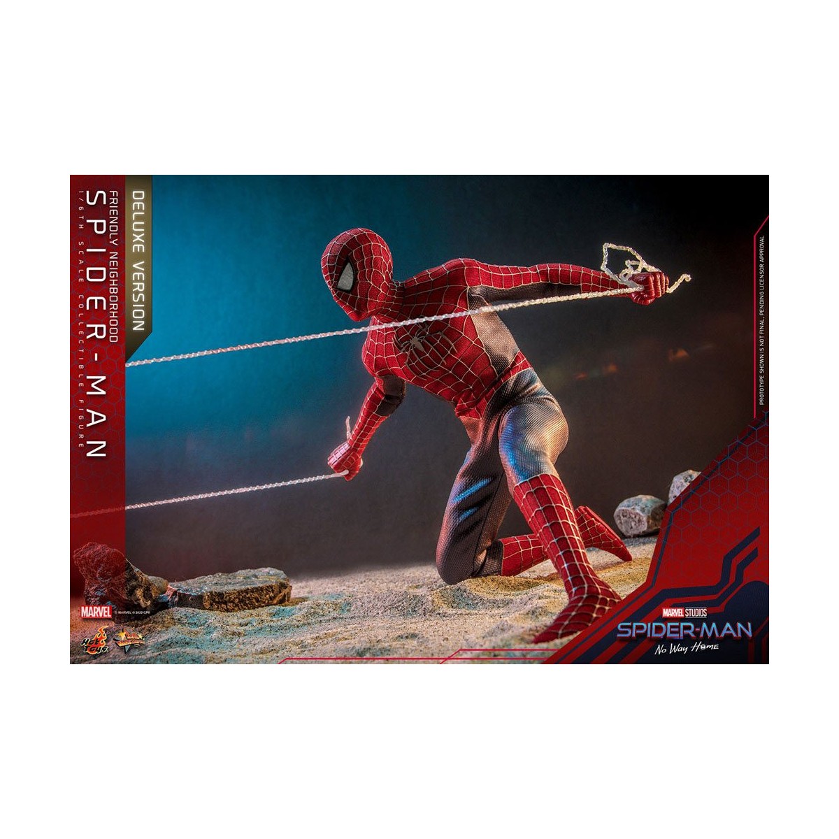 Hot Toys - Friendly Neighborhood Spider-Man - Marvel's Spider-Man: No Way Home Movie Masterpiece Figure 1/6