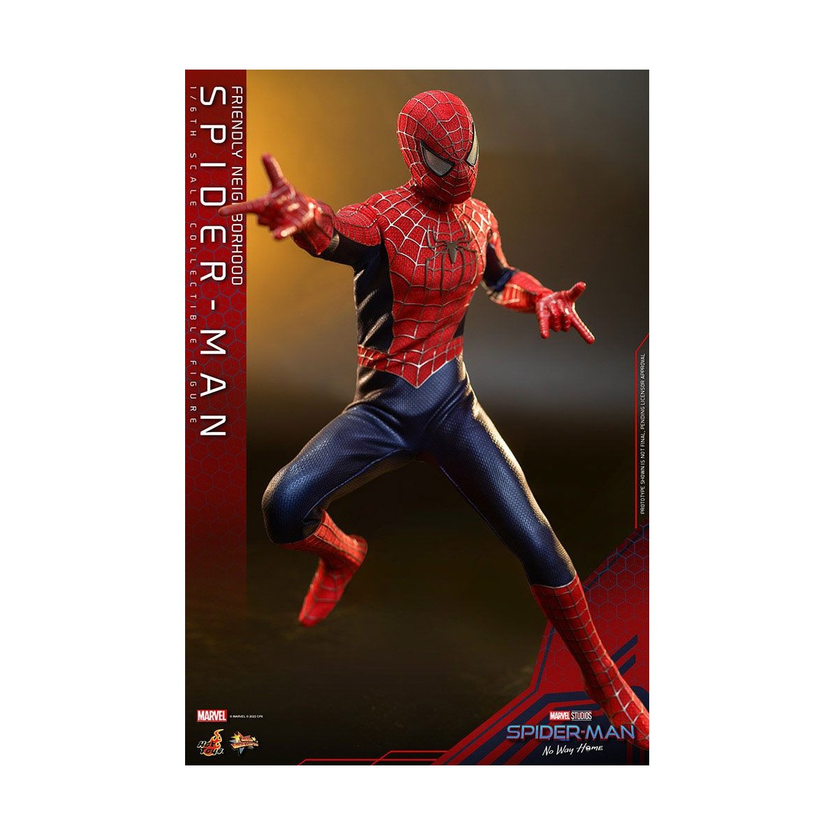Hot Toys - Friendly Neighborhood Spider-Man - Marvel's Spider-Man: No Way Home Movie Masterpiece Figure 1/6