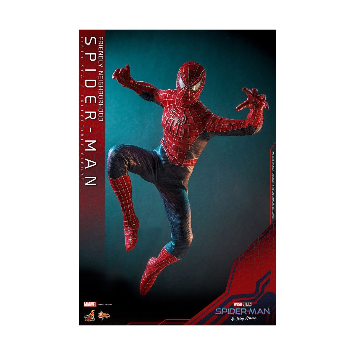 Hot Toys - Friendly Neighborhood Spider-Man - Marvel's Spider-Man: No Way Home Movie Masterpiece Figure 1/6