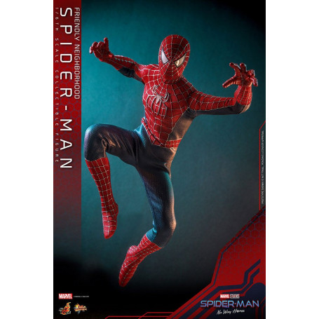 Hot Toys - Friendly Neighborhood Spider-Man - Marvel's Spider-Man: No Way Home Movie Masterpiece Figure 1/6