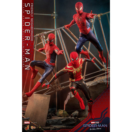 Hot Toys - Friendly Neighborhood Spider-Man - Marvel's Spider-Man: No Way Home Movie Masterpiece Figure 1/6
