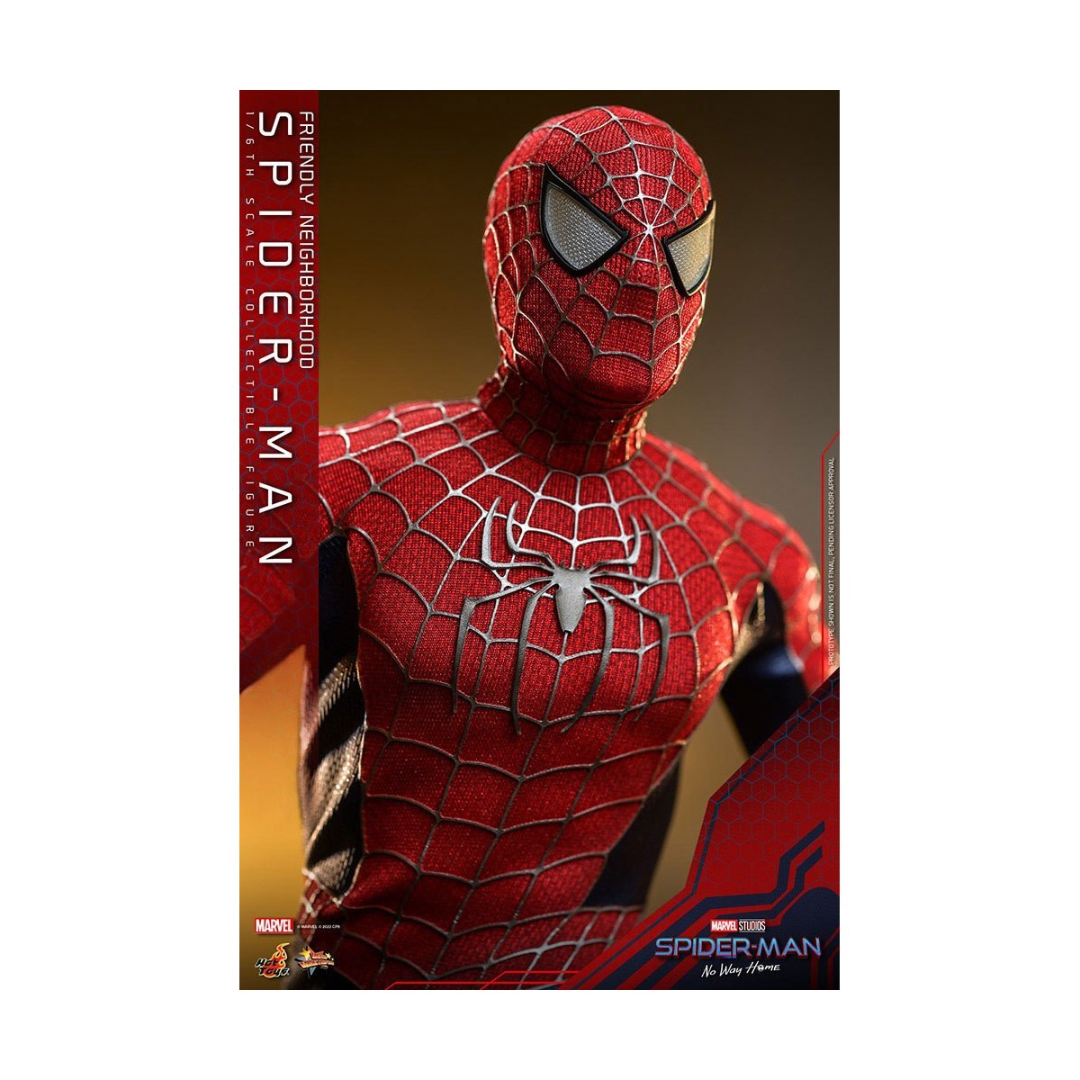 Hot Toys - Friendly Neighborhood Spider-Man - Marvel's Spider-Man: No Way Home Movie Masterpiece Figure 1/6