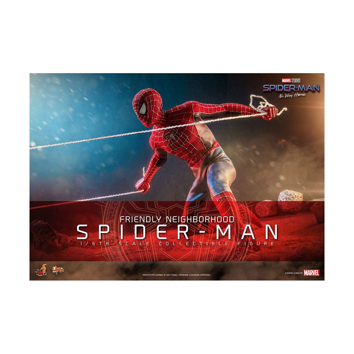 Hot Toys - Friendly Neighborhood Spider-Man - Marvel's Spider-Man: No Way Home Movie Masterpiece Figure 1/6