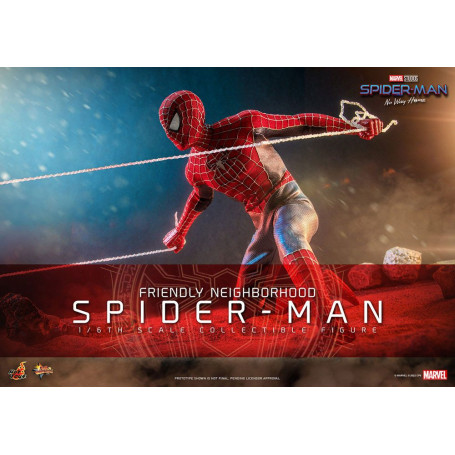 Hot Toys - Friendly Neighborhood Spider-Man - Marvel's Spider-Man: No Way Home Movie Masterpiece Figure 1/6