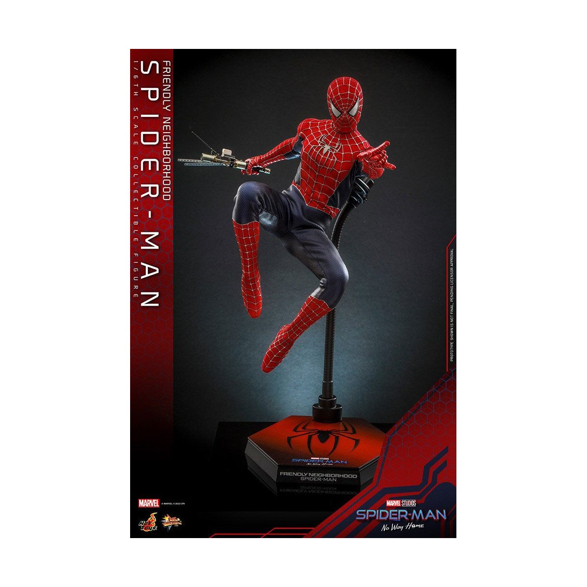 Hot Toys - Friendly Neighborhood Spider-Man - Marvel's Spider-Man: No Way Home Movie Masterpiece Figure 1/6