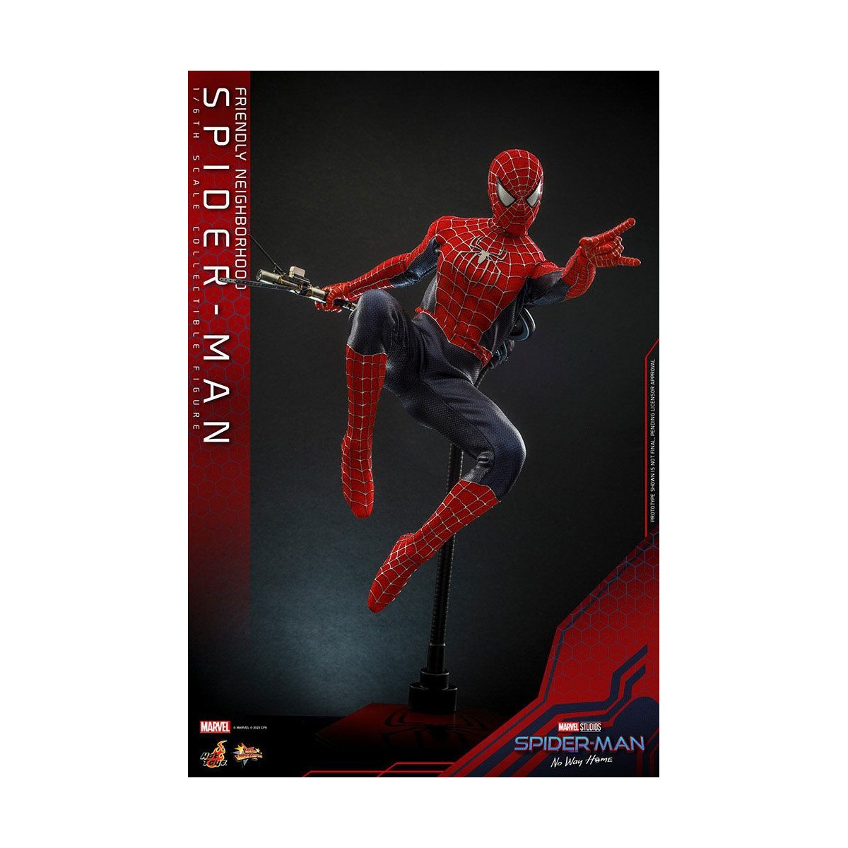 Hot Toys - Friendly Neighborhood Spider-Man - Marvel's Spider-Man: No Way Home Movie Masterpiece Figure 1/6