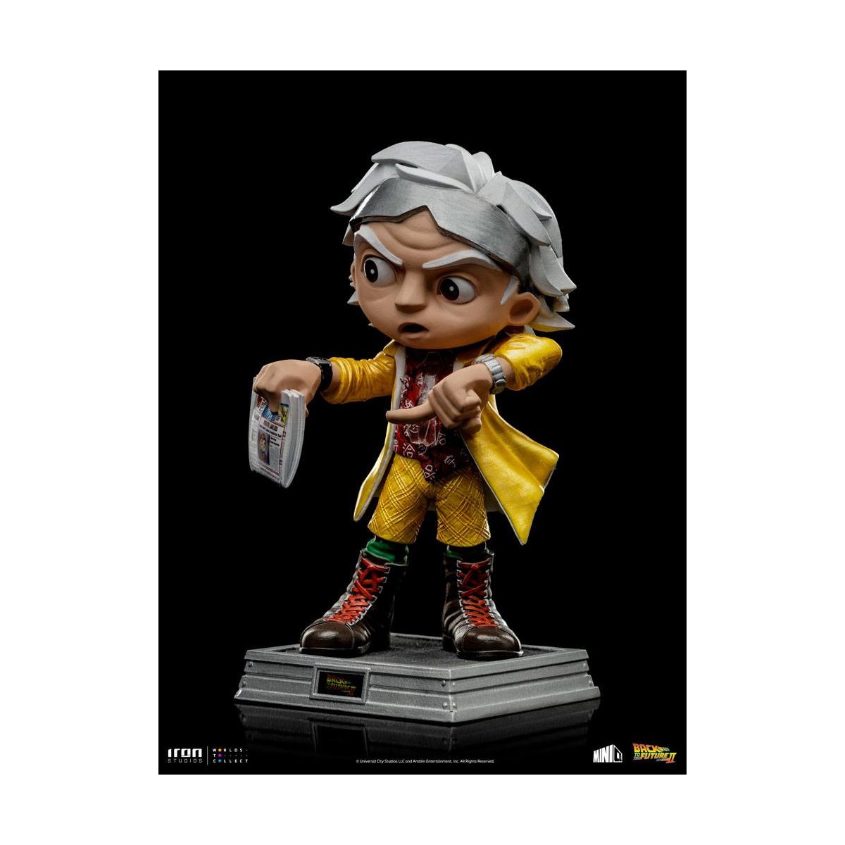 Iron Studios - Doc Brown Back to the Future 2 - Mini Co.