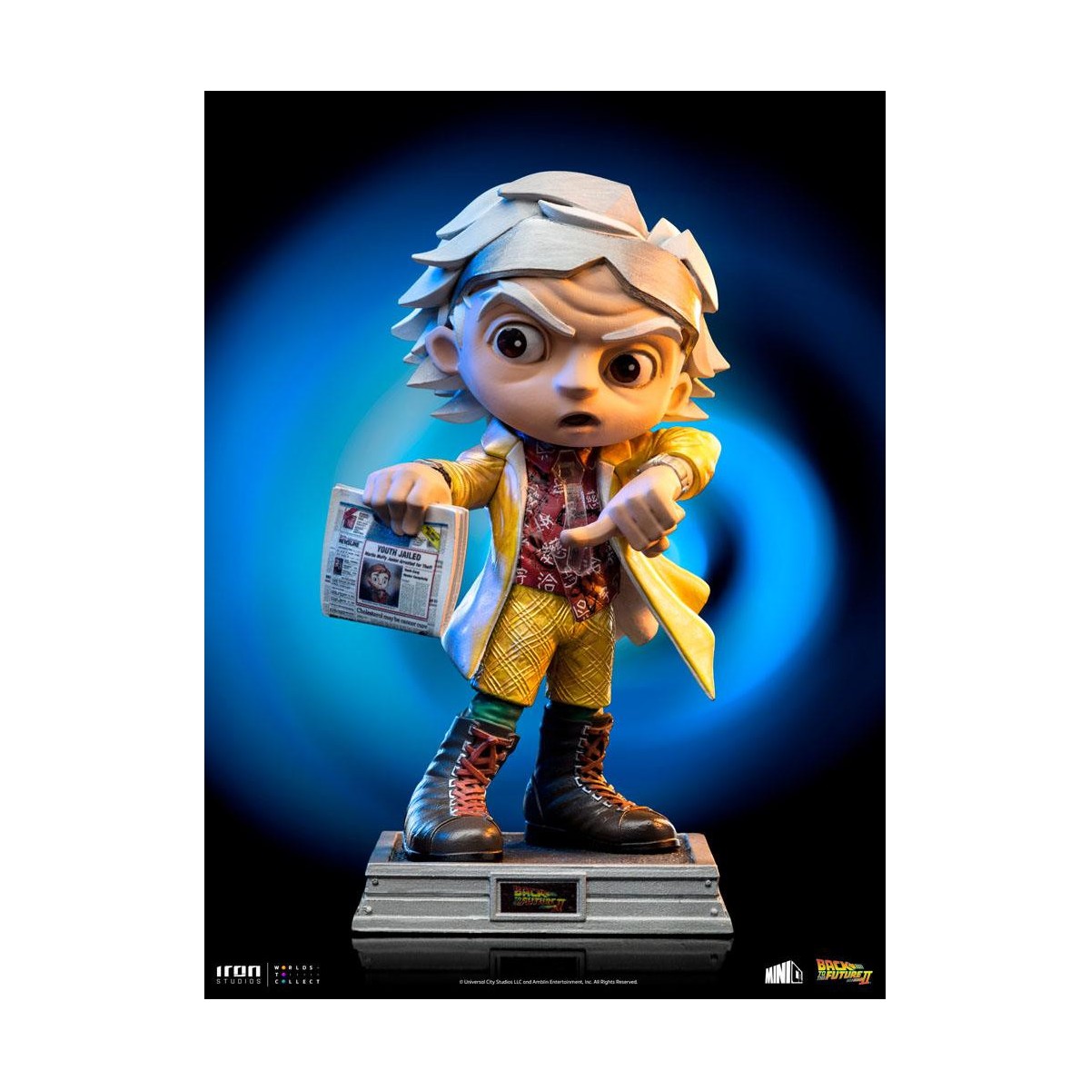 Iron Studios - Doc Brown Back to the Future 2 - Mini Co.