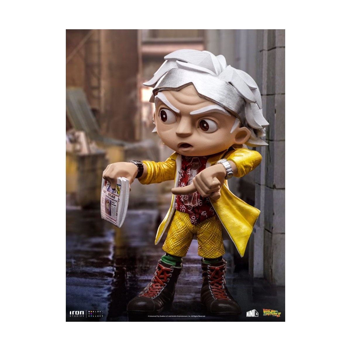 Iron Studios - Doc Brown Back to the Future 2 - Mini Co.