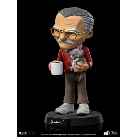 Iron Studios - Stan Lee action figure with Grumpy cat - Mini Co.