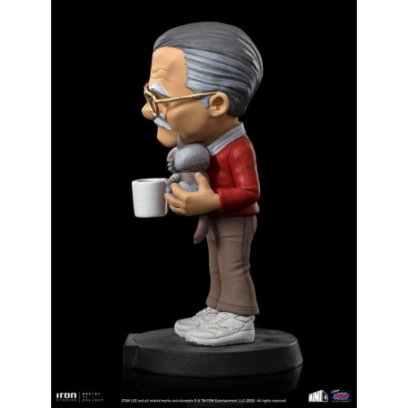 Iron Studios - Stan Lee action figure with Grumpy cat - Mini Co.