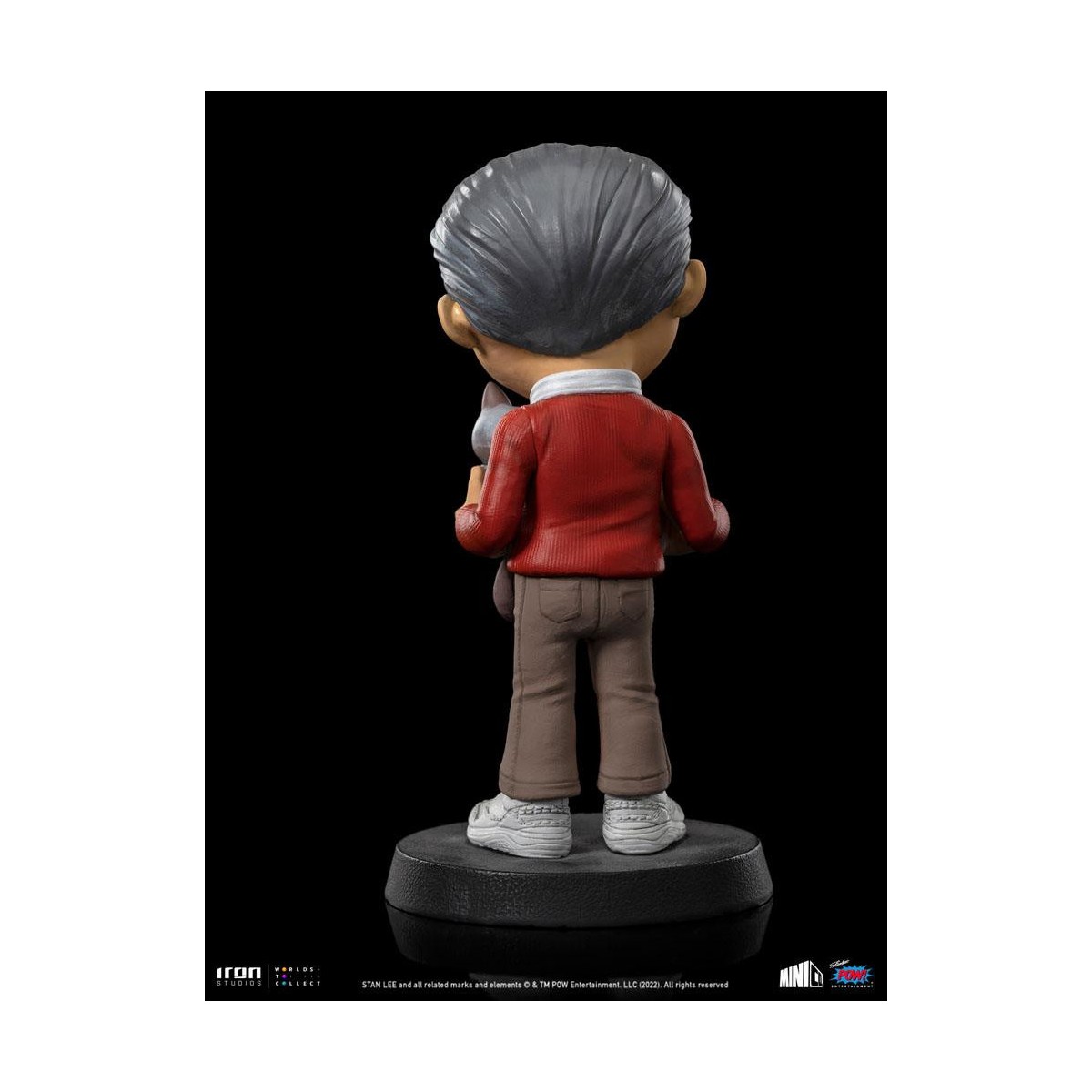 Iron Studios - Stan Lee action figure with Grumpy cat - Mini Co.