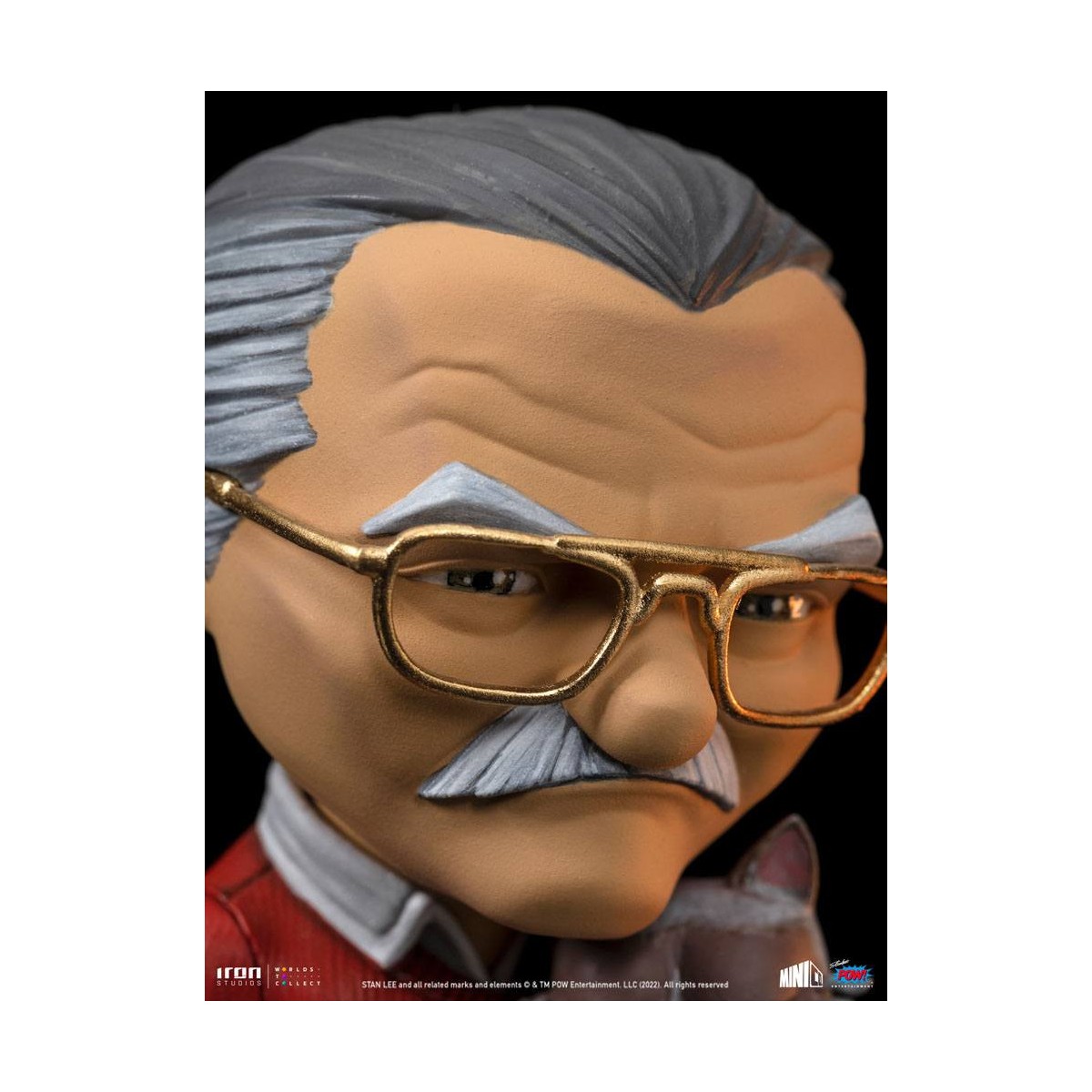 Iron Studios - Stan Lee action figure with Grumpy cat - Mini Co.