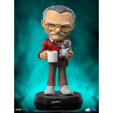 Iron Studios - Stan Lee action figure with Grumpy cat - Mini Co.