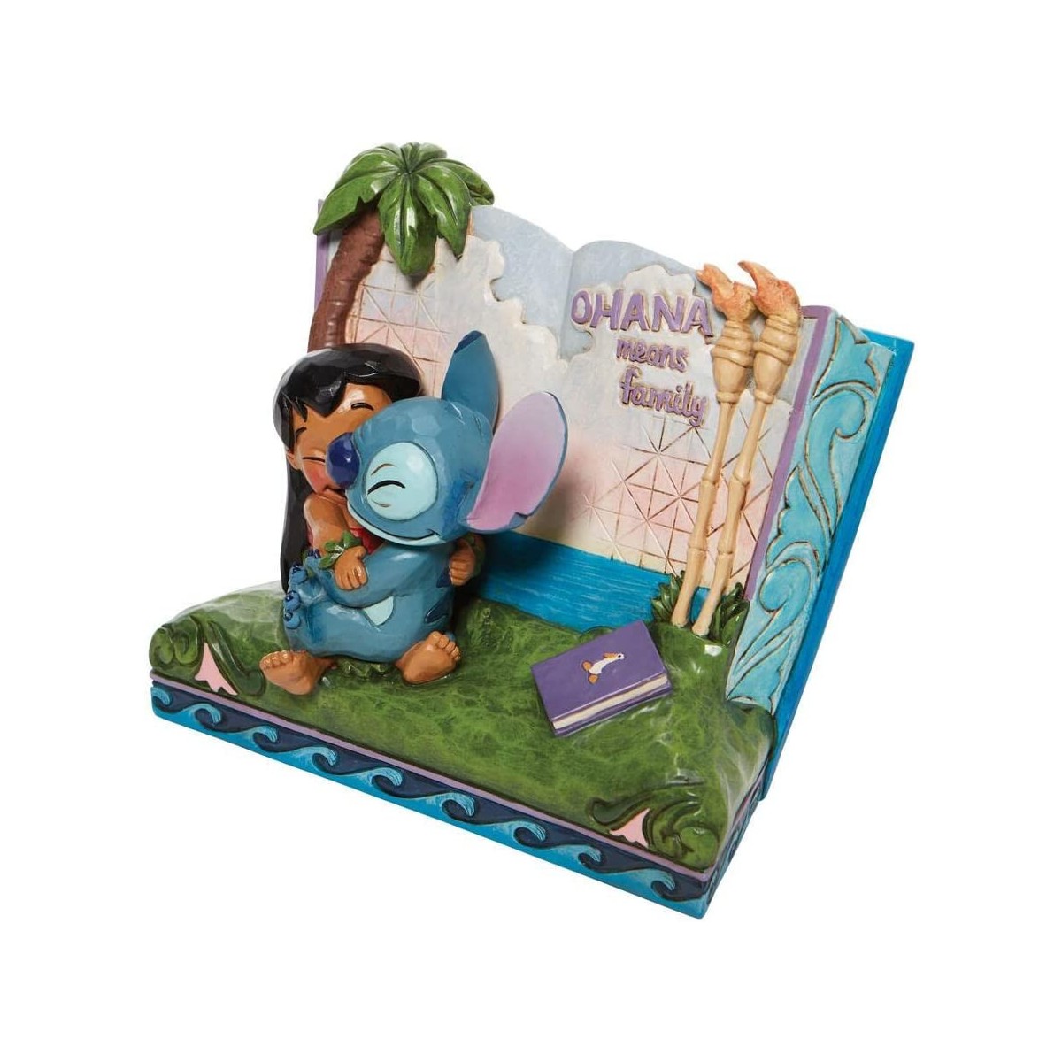 Disney Traditions Lilo and Stich - Ohana Means Familly Book