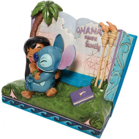 Disney Traditions Lilo and Stich - Ohana Means Familly Book