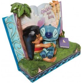 Disney Traditions Lilo and Stich - Ohana Means Familly Book