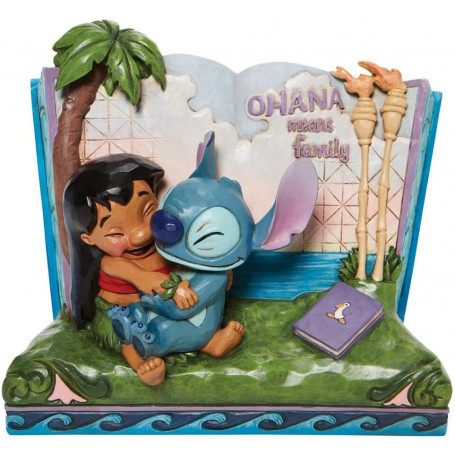 Disney Traditions Lilo and Stich - Ohana Means Familly Book