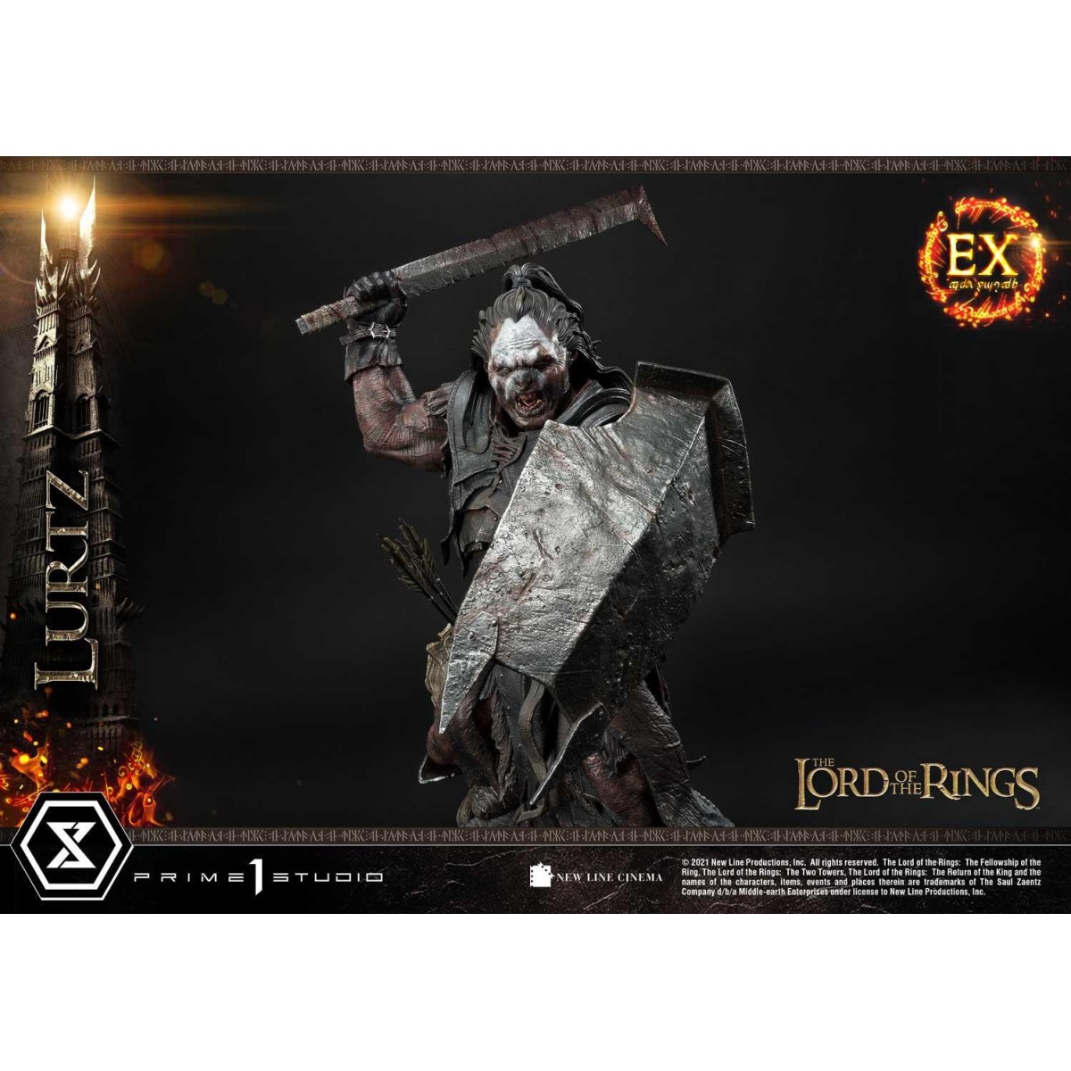 Prime 1 Studio - Lurtz Ex version 1/4 - LOTR - The Lord of the Rings