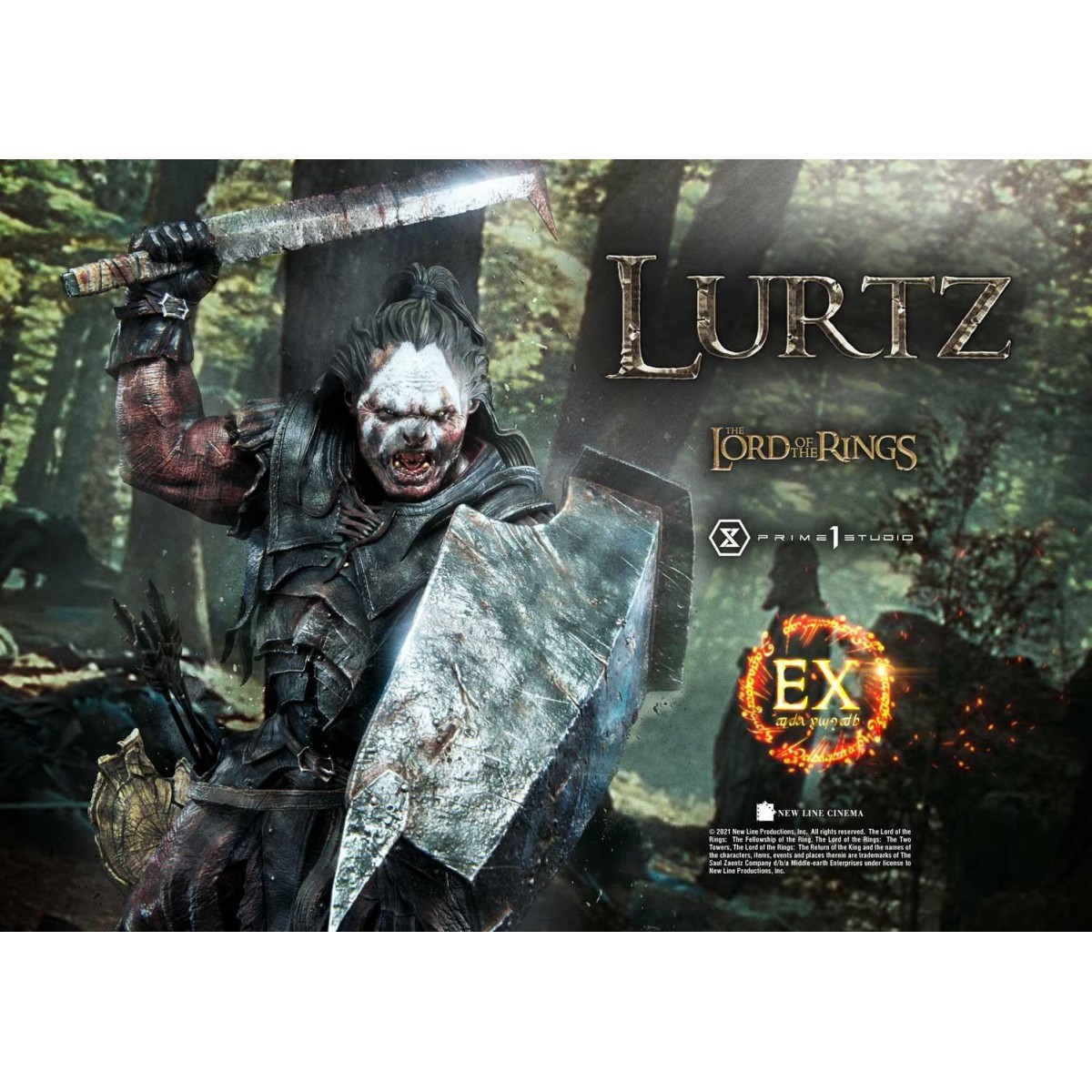 Prime 1 Studio - Lurtz Ex version 1/4 - LOTR - The Lord of the Rings