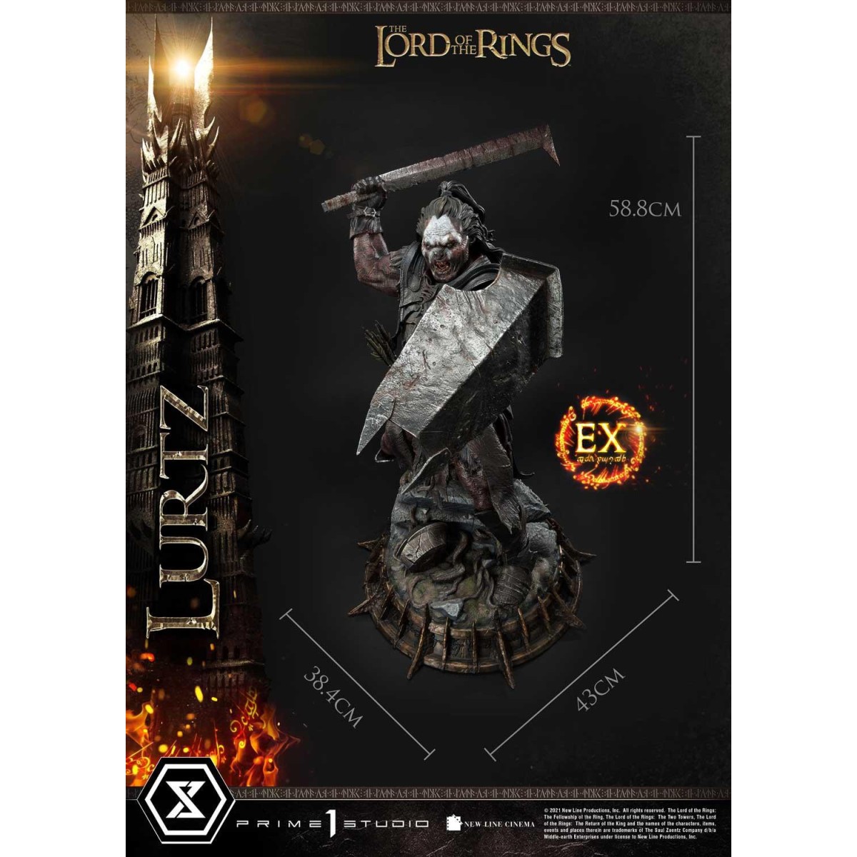 Prime 1 Studio - Lurtz Ex version 1/4 - LOTR - The Lord of the Rings