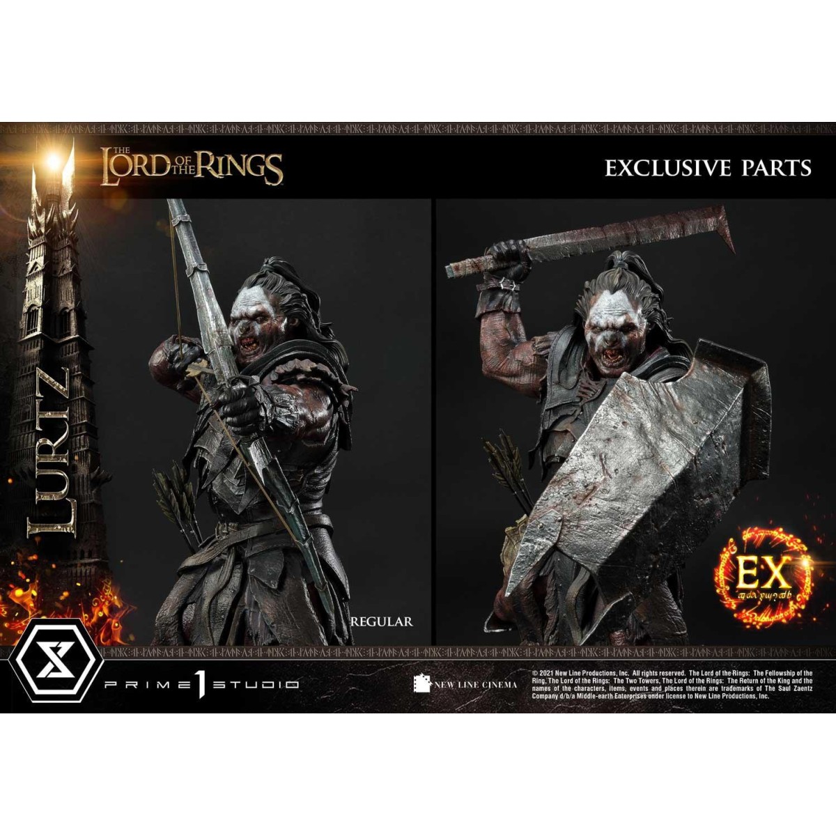 Prime 1 Studio - Lurtz Ex version 1/4 - LOTR - The Lord of the Rings