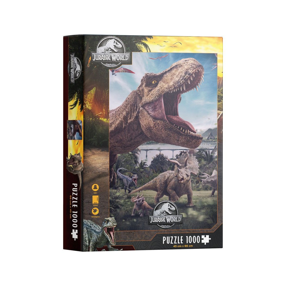 SD Toys - Jurassic World Puzzle - T-Rex 1000 pcs