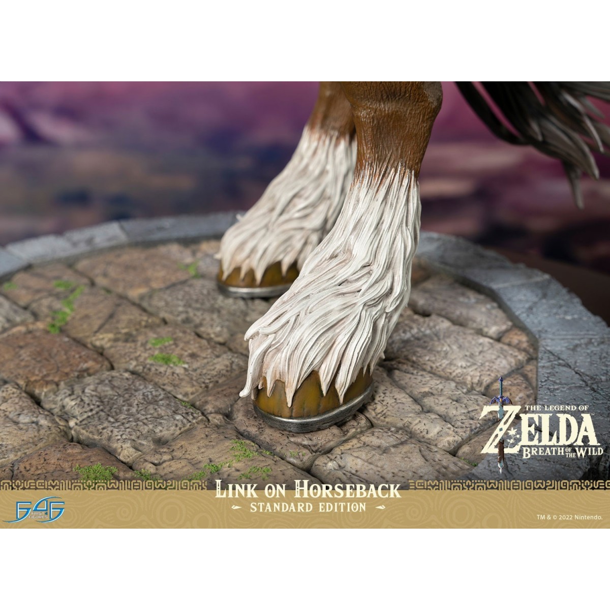 First 4 Figures - Zelda - The Legend of Zelda: Breath of The Wild - Link on Horseback (Standard Edition)
