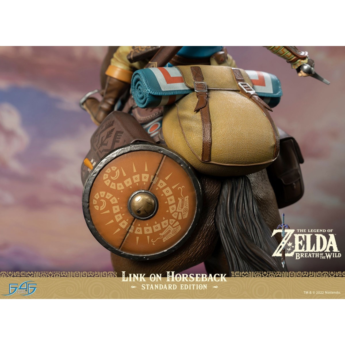 First 4 Figures - Zelda - The Legend of Zelda: Breath of The Wild - Link on Horseback (Standard Edition)