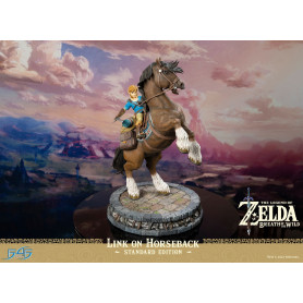 First 4 Figures - Zelda - The Legend of Zelda: Breath of The Wild - Link on Horseback (Standard Edition)