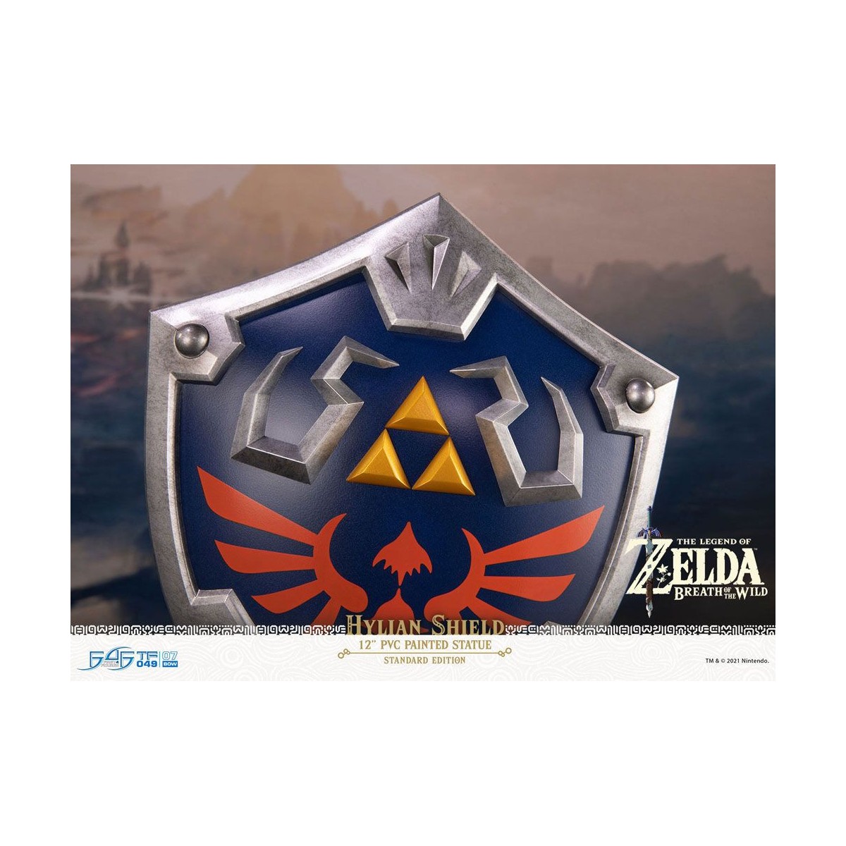 First 4 Figures - Zelda - Hylian Shield Standard Edition - Breath of the Wild PVC statue