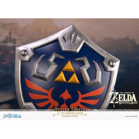 First 4 Figures - Zelda - Hylian Shield Standard Edition - Breath of the Wild PVC statue