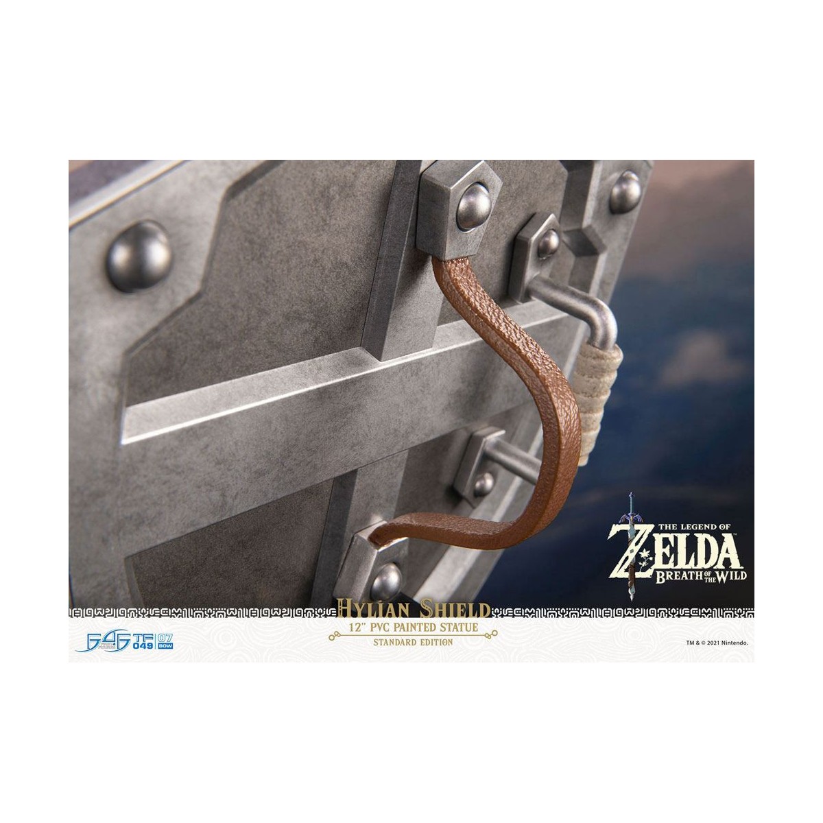 First 4 Figures - Zelda - Hylian Shield Standard Edition - Breath of the Wild PVC statue