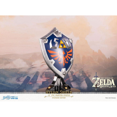 First 4 Figures - Zelda - Hylian Shield Standard Edition - Breath of the Wild PVC statue